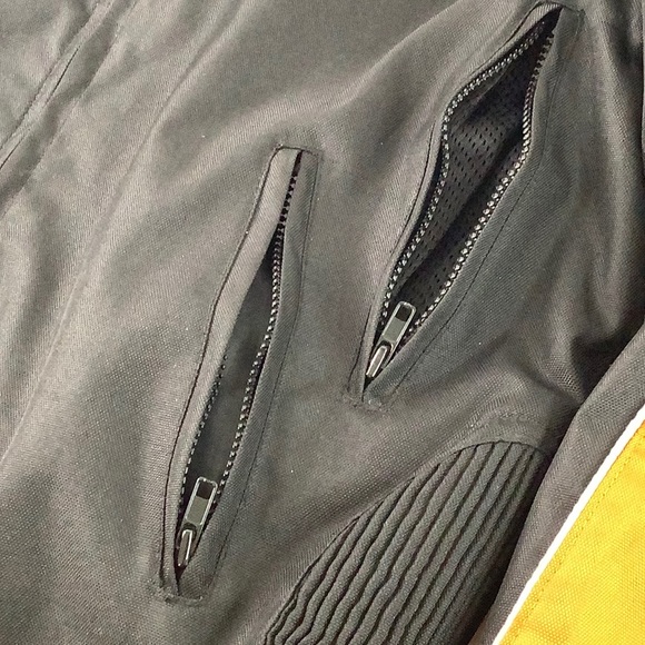 Nexgen Harley Davidson embroidered patches Motorcycle Zip out liner jacket SZ M - Picture 12 of 16